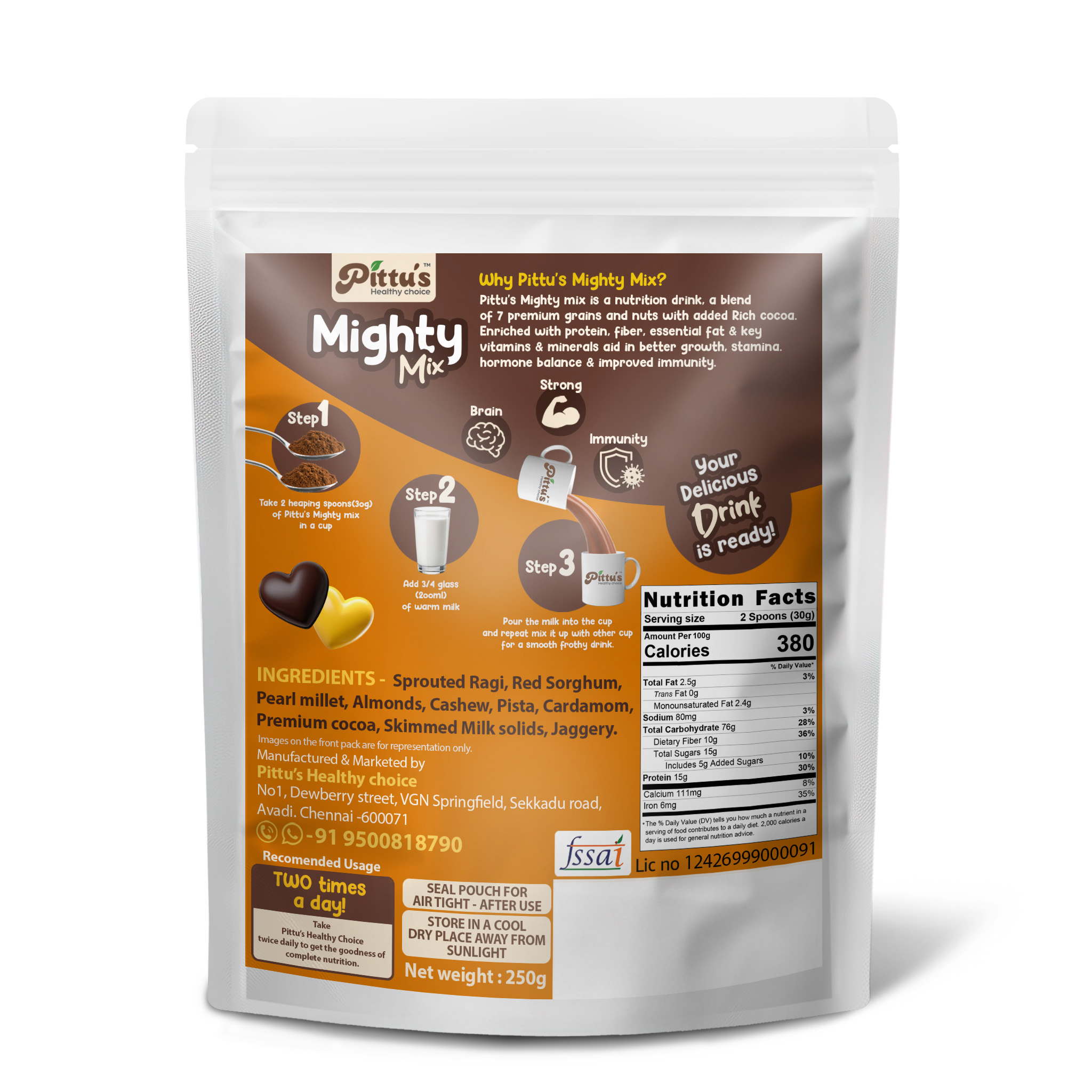 Mighty Mix - Rich Chocolate - Image 2
